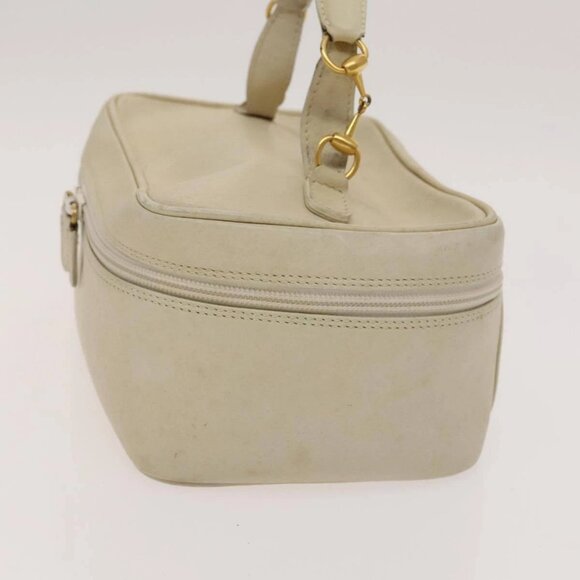 GUCCI Pouch Leather nylon 2Set Black Beige Auth bs24715 - Picture 5 of 15